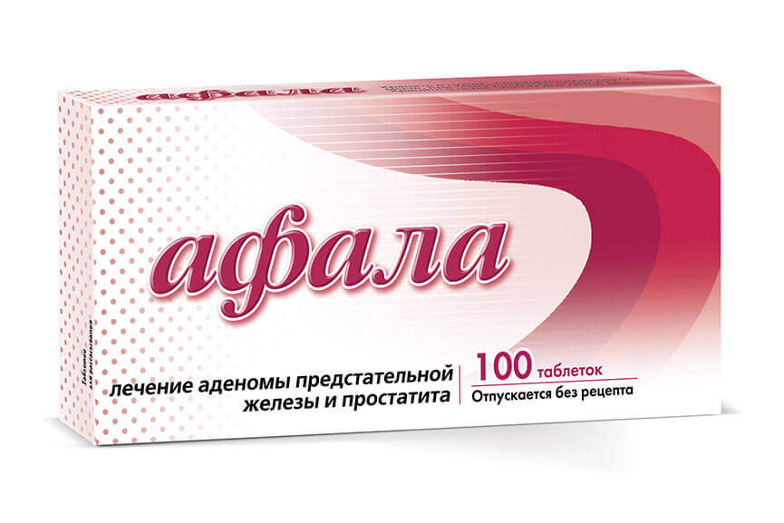 Afala tabletta a prostatitis árából